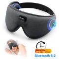 ph Sleep Mask Block Out Light Eye Mask Headphones With White Noise 3D Contoured Night Blindfold For Back Side Sleeper.