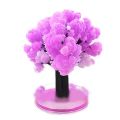 Artificial Trees Decorative Science Toys Japan Desktop Cherry Blossom Sakura Crystal Trees Magically Paper Magic Growing Tree. 