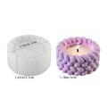 Eco-Friendly Candle Holder Decorative Silicone Flexible Silicone Mold Reusable Drip Mold for Home Decor Crafting Aromatherapy. 