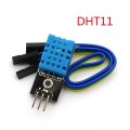 DHT11 DHT-11 DC 3.3V-5V 3 Pin Temperature And Relative Humidity Sensor Module With Matching Doupont Cable Digital Temperature Humidity Sensor Module For Arduino Raspberry Pi Electronics Circuitry & Parts. 