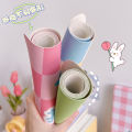 Mouse pad cartoon hand drawn little girl oversized waterproof seam gaming mouse pad computer keyboard non-slip table mat. 