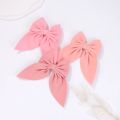 Pink Cheer Bow Hair Clips for Gilrs Sweet Big Bowknot Hairpins Ribbon Batterfly Barrettes Duck Bill Clip Baby Hair Accessories.