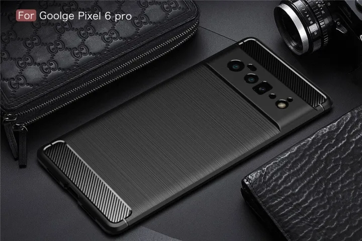 Carbon%20Fiber%20Case%20For%20Google%20Pixel%206%20Pro%20Luxury%20Stylish%20Rubber%20Silicone%20Armor%20Designed%20Shockproof%20Flexible%20Camera%20Bumper%20Protective%20TPU%20Back%20Cover%20-%20Camera%20-%20Phone%20-%20Image%205