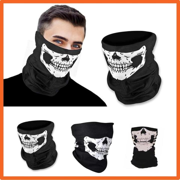 Cycling & Biking Skull Face Ghost Musk