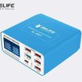 RELIFE SMART 6-PORT DIGITAL DISPLAY LIGHTNING CHARGER -Car Charger. 