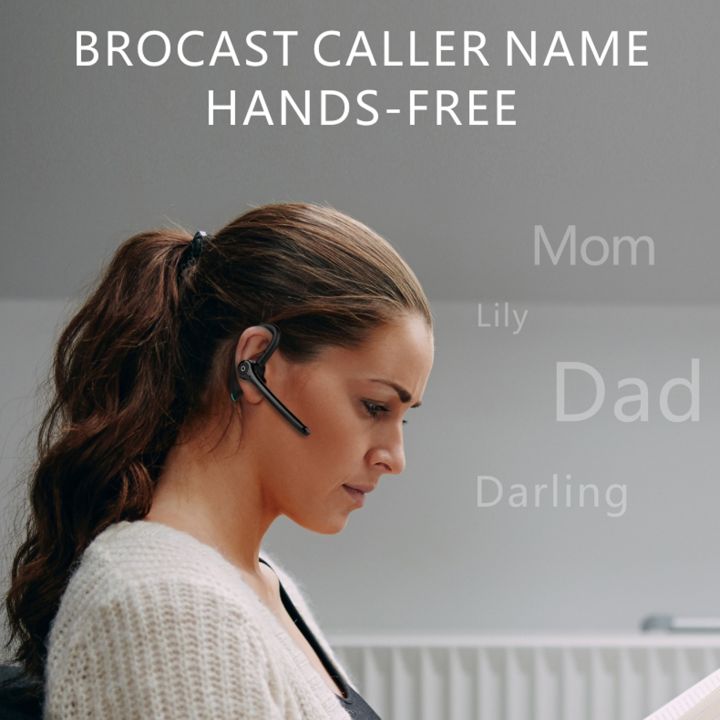 F910%20Bluetooth%205.0%20Hanging%20Ear%20Style%20Dual%20Mic%20Noise%20Cancelling%20Bluetooth%20Earphone(Black)%20-%20Image%205