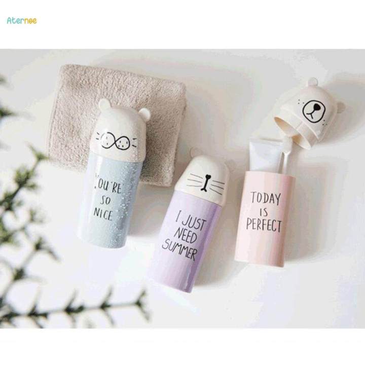 Travel%20Toothbrush%20Storage%20Box%20Holder%20Tooth%20Mug%20Toothpaste%20Towel%20Cup%20Pink%20-%20Image%204