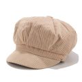 Women Corduroy Berets French Warm Winter Beanie Hat Retro Solid Color Elegant Lady Berets Autumn Street Girls Beret Cap 2023 New. 