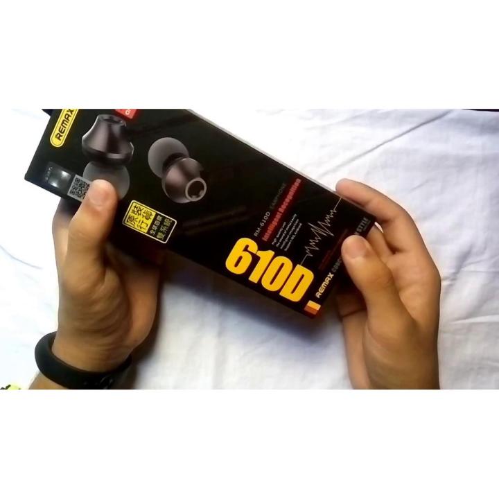 Remax Rm 610D In-Ear Headphone - Headphone - Ear Phone