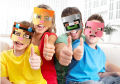 Cross-border new products minecraft character character animal mask eye mask Halloween birthday party makeup party use.