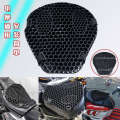 Honeycomb 3D summer heat insulation breathable motorcycle gel cushion electric car seat cover sunscreen all year round universal waterproof. 