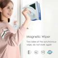 Magnetic Window Cleaner Brush for Washing Windows Wash Home Magnet Household Wiper Cleaner Cleaning Tool Glass Window-black. 