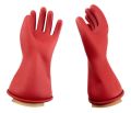 5KV Insulation Gloves High Voltage Class 0 Electric Work Mittens Grade Latex Rubber Electrician Insulating Gloves.