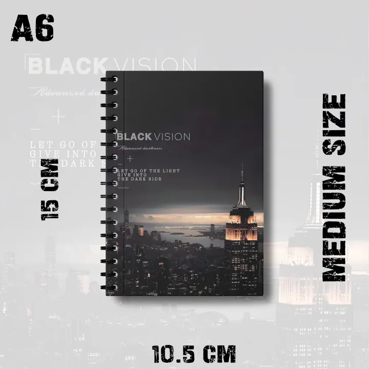 Notebook%20Black%20Vision%20Aesthetic%20Design%20Writing%20Journal%20Pad%20K788%20-%20Image%203