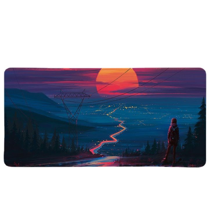 Cross-border%20sunset%20landscape%20print%20mouse%20pad%20oversized%20corporate%20advertising%20mouse%20pad%20office%20writing%20book%20-%20Image%205