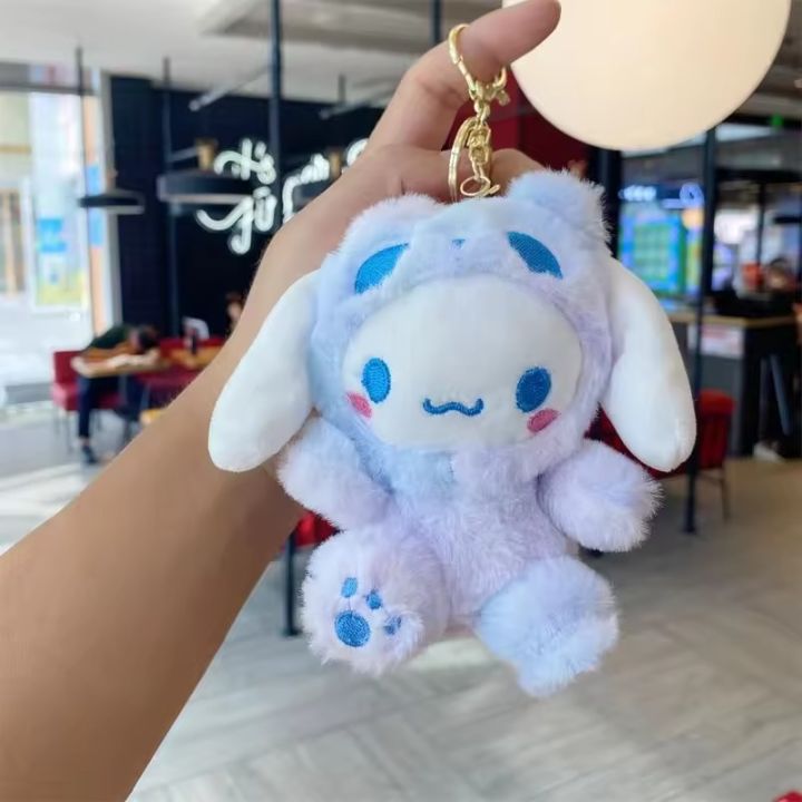 12%20cm%20Sanrio%20colorful%20panda%20pendant%20kuromi%20plush%20key%20toy%20sticky%20hello%20kitty%20cinnamoroll%20melody%20soft%20filling%20my%20doll%20keychain%20-%20Image%204