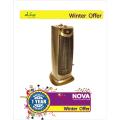 NOVA Electric Room Heater 4 in 1 Portable Room Heater Handy Stove Radiator Room heater black colour.