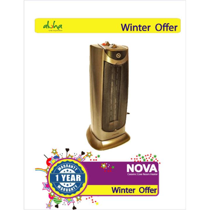 NOVA Electric Room Heater 4 in 1 Portable Room Heater Handy Stove Radiator Room heater black colour
