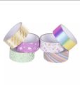 Colorful DIY Crafts Washi Tape Set of 10 Rolls Multi-Purpose Masking Tape Great for Arts Crafts DIY - Multicolour.