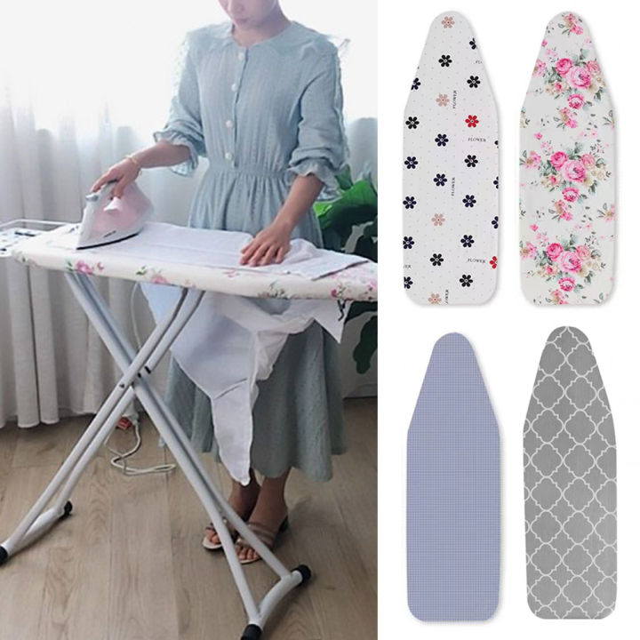Heat Resistant Ironing Board Cover Ironing Board Cloth Cover Padded Cotton Ironing Board Cover Feat-resistant Home Accessories