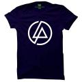 Linkin Park Navy Blue Cotton Short Sleeve T-Shirt For Men - T Shirt - T Shirt. 