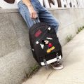 Disney Mickey Mouse Backpack for Teenage School Bag Boy Girl Cartoon Printing Bagpack Back To School Bookbag Laptop Usb Men Bags. 