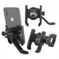 Rearview Mirror Motorcycle Mobile Phone Bracket Mountain Bike Aluminum Aloe Mobile Phone Holder.