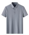 MLSHP Summer Men's Polo Shirts Luxury Short Sleeve Solid Color Man T-shirts High Quality Business Casual Slim Man Tees 3XL. 