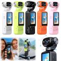 FLH HD Pocket Gimbal Camera Handheld Stabilized Camcorder 180 Degree Rotation Lens Sports Camera Mini DV Video Recorder. 