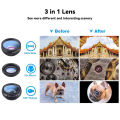 DoomHot Mobile Phone Camera Lens Cell Phone Lens Wide Angle Micro Camera 2 IN 1 Clip Lens Professional Universal Clip Phone Lens For Samsung Xiaomi. 