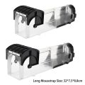 Reusable Mouse Trap No Kill Rats Cage Mousetrap Smart Mouse Trap For Mice Catcher Automatic Rat Traps Pet Control Accessories(2pcs).