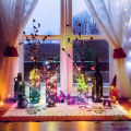 5M/10M Light Copper LED String Lights WIFI Colorful Light String Set RGB APP Control Lights String.