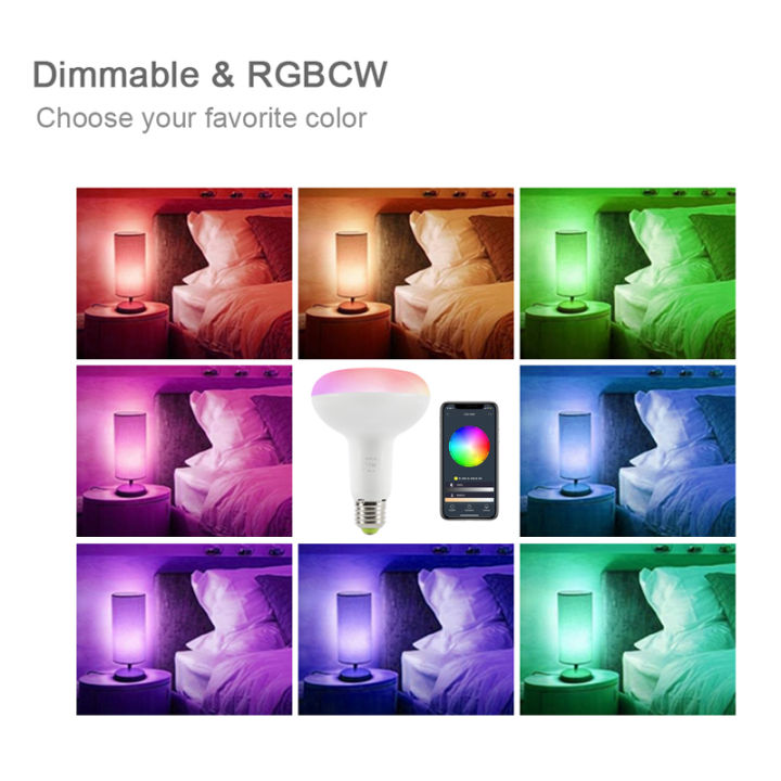 WiFi%20Smart%20Light%20Bulb,%20Dimmable,%20Multicolor,%20Wake-Up%20Lights,%20No%20Hub%20Required,%20Compatible%20With%20Alexa%20And%20Google%20Assistant%20Support%20Color%20Temperature%20Control%20-%20Image%209