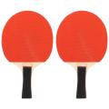 Ping Pong Paddles and Balls Set, Table Tennis Rackets Set Home Entertainment Good Handling for Playground.