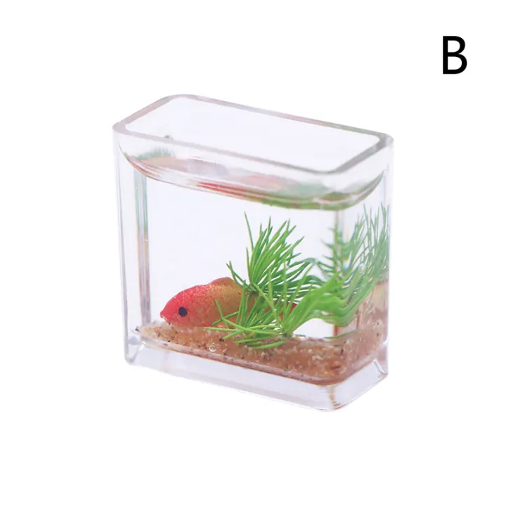 1Pc%201:12%20Dollhouse%20Miniature%20Fish%20Tank%20Simulation%20Aquarium%20Home%20Decor%20Toy%20Doll%20House%20Accessories%20-%20Image%207