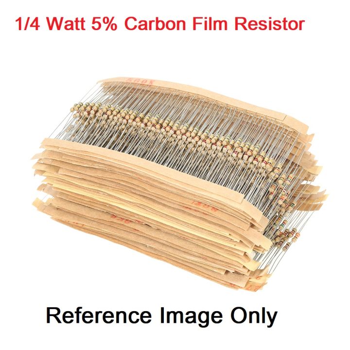 50Pcs-%2033K%20Ohm%20Resistor%205%25%2033K%20Ohm%20Carbon%20Film%2033K%20Ohm%20Resistors%201/4W%20Resistance%200.25%20Watt%205%25%20Tolerance%20Fixed%20Resistors%202%20Pin%20Leads%20-%20Image%205