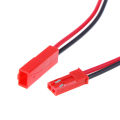 20pcs 2 Pin connector male female jst plug cable 22 awg wire for rc battery.