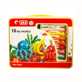 Joy TiTi Oil Pastel 18 Colours (With Portable Case). 
