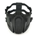 REikirc Tactical Half Face Airsoft Mask Adjustable CS Cosplay Halloween Military Masks.