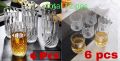 Combo sets, glass set -shorbot + water glass- 6+6 =12 full set.