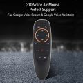 G10s Fly Air Mouse Wireless 2.4GHz Mini Gyro Remote Control For Android Tv Box With Voice Control For Gyro Sensing Game.