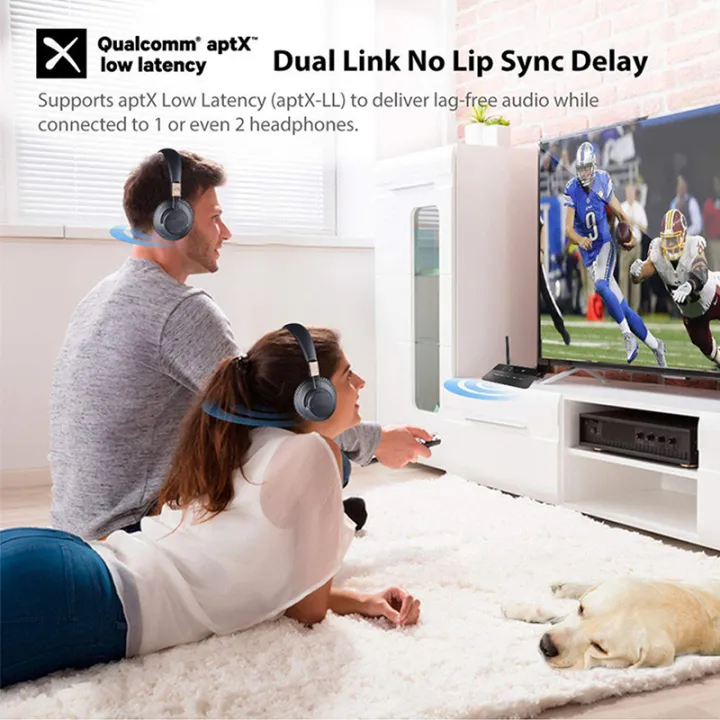 Bluetooth%20Adapter%20Long%20Range%20BT5.0%2080m%20Wireless%20Audio%20Transmitter%20Receiver%20APTX%20LL%20Low%20Latency%20AUX%20RCA%20Jack%20for%20PC%20TV%20Speaker%20-%20Image%206