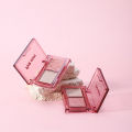 Two-Mini Rose Eyeshadow Palette Matte Pearlescent Long Lasting Waterproof Sweatproof Student Affordable Eyeshadow. 
