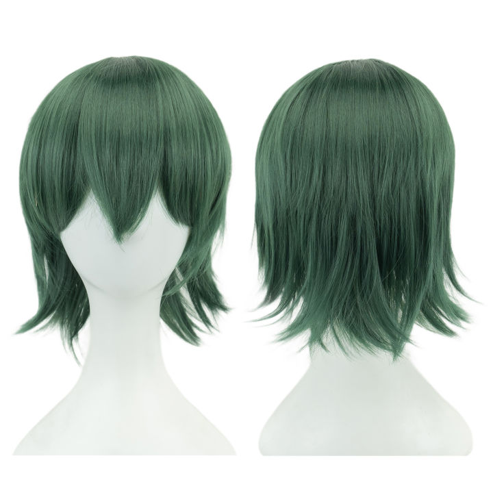 12%20Inches%20Unisex%20Short%20Cosplay%20Hair%20Party%20BOB%20Wigs%20with%20Bangs%20Silver%20Halloween%20Costume%20Wig%20-%20Image%205