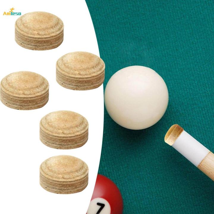 5Pcs Table Billiards Pool Cue Tips Pool Cue Tips Tool Snooker Pool Cue ...