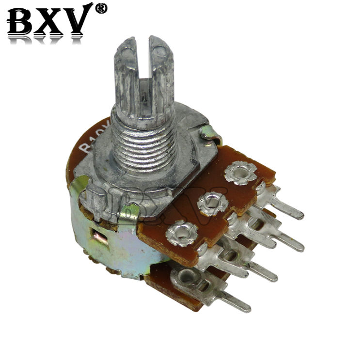 5PCS%20WH148%20B1K%20B2K%20B5K%20B10K%20B20K%20B50K%20B100K%20B500K%206PIN%20Shaft%20Amplifier%20Dual%20Stereo%20Potentiometer%201K%202K%205K%2010K%2050K%20100K%20500K%20-%20Image%203