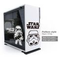 ATX PC Case Decorate Stickers Cartoon Personality Computer Host Skin Waterproof Removable Decal Gaming Case Sticker.