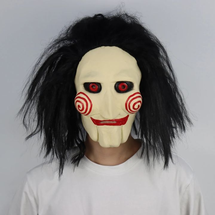 Horror%20Demon%20Jigsaw%20Saw%20Mask%20Cosplay%20Spiral:From%20the%20Book%20of%20Saw%20Scary%20Killers%20Latex%20Helmet%20Halloween%20Party%20Costume%20Props%20-%20Image%202