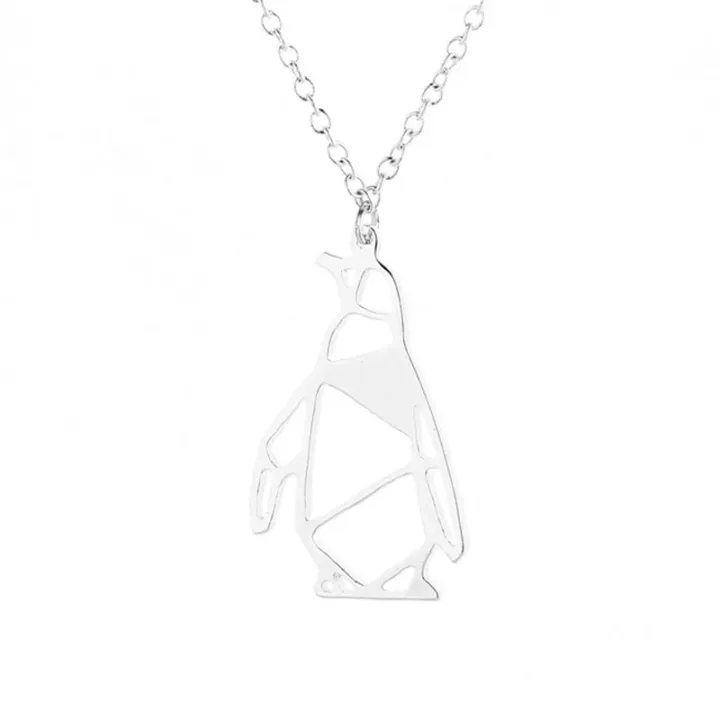 %E3%80%90Lejia%E3%80%91Women%20Origami%20Necklace%20For%20Kids%20Girls%20Animal%20Penguin%20Pendant%20Necklace%20Trendy%20Jewelry%20-%20Image%202
