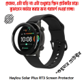 Haylou Solar Plus RT3 Smartwatch Plastic Full Coverage HD Clear 3D Curved Edge Screen Protector. 